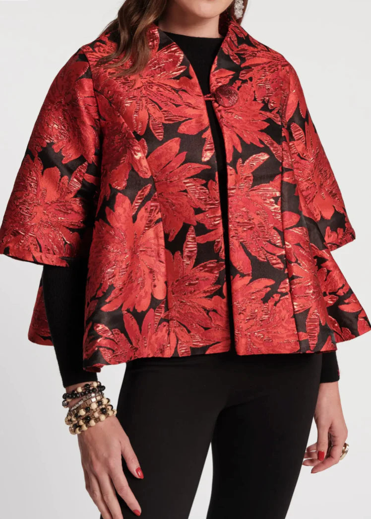 Swing Jacket - Red Black