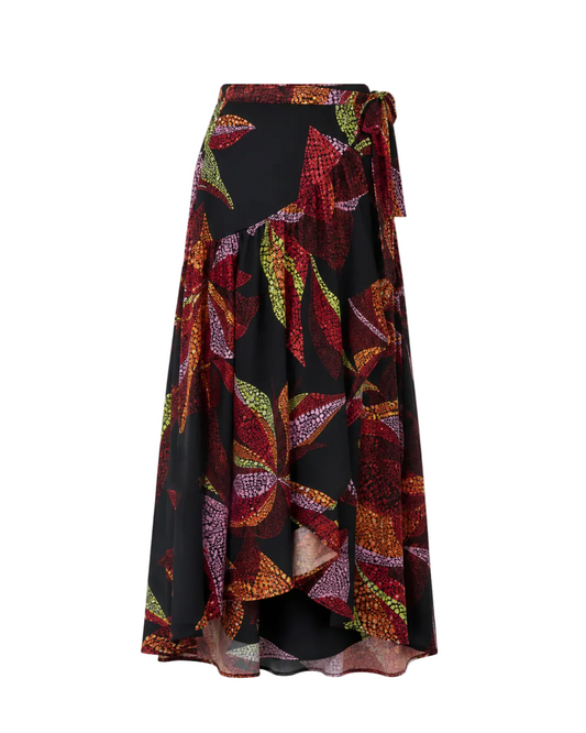 Vicky Skirt - Black/Multi