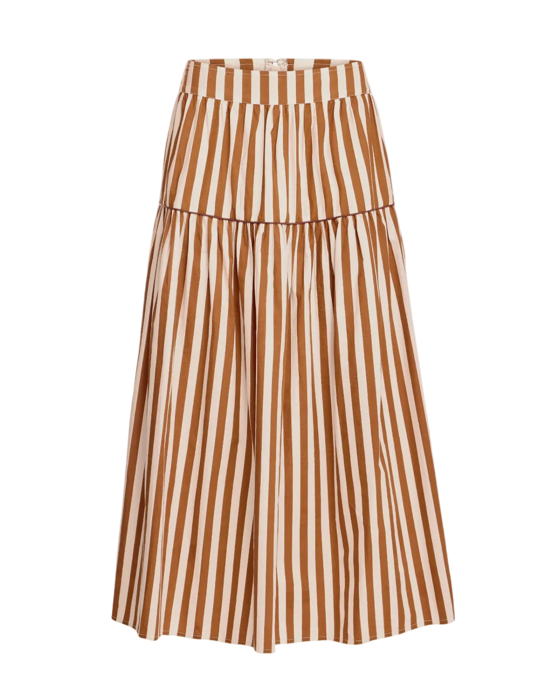 Quinn Skirt - Tuck Stripes