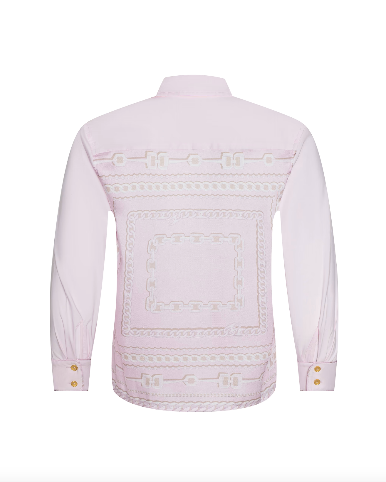 Fawn Piping Scarf Blouse - Pale Cameo