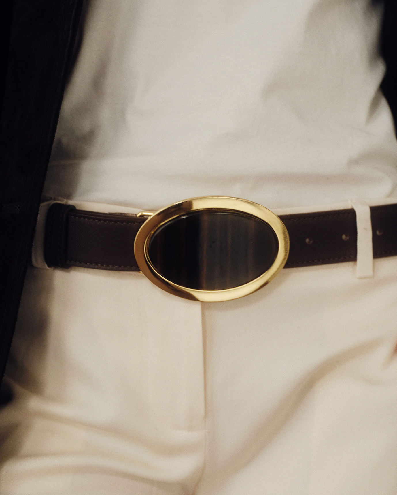 Aruna Belt - Chocolate Tiger Eye
