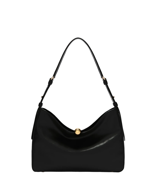 Sfera Soft Shoulder Bag L - Nero