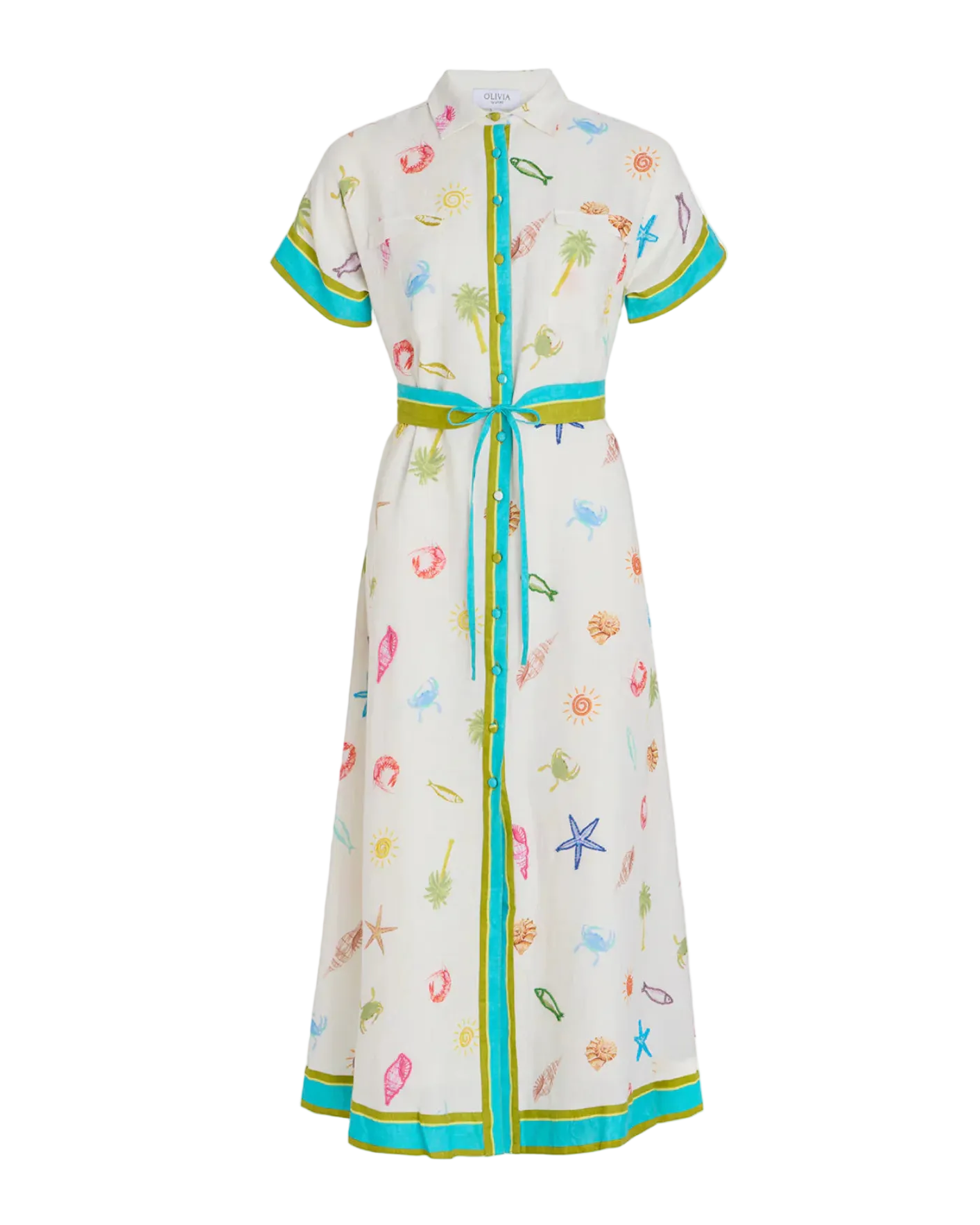 Daphne Dress - Oceano
