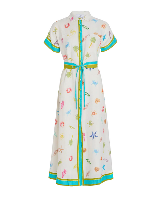 Daphne Dress - Oceano