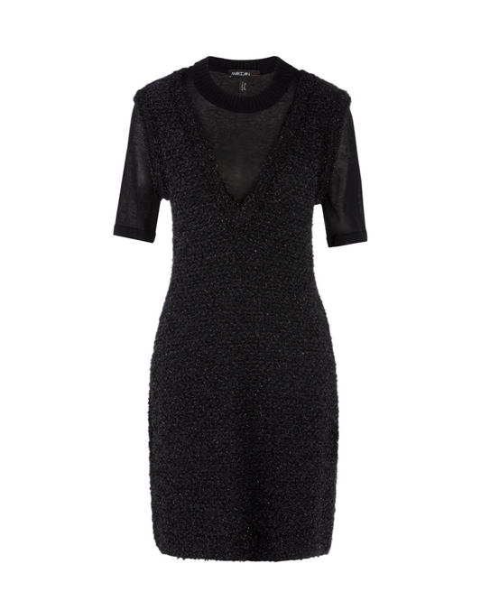 Knitted in Germany Dress - Midnight Blue
