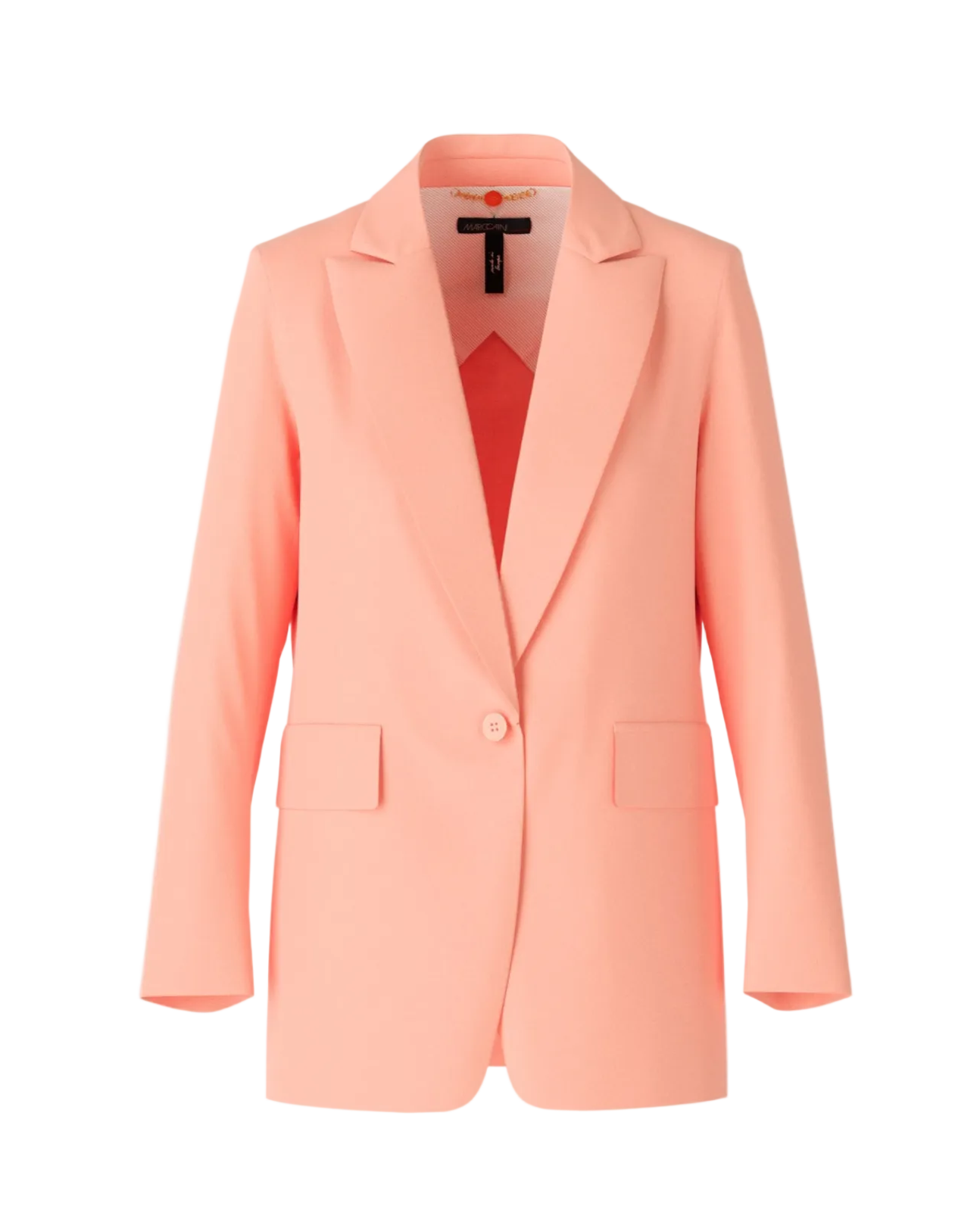 Long Blazer - Deep Peach