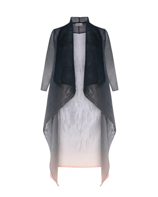 Collare Coat - Charcoal Goes Light