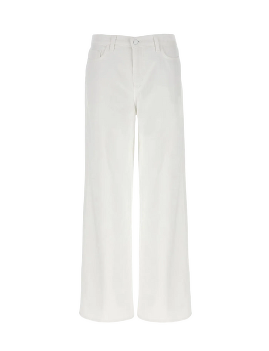 Alicent High Rise Wide Leg - Blanc