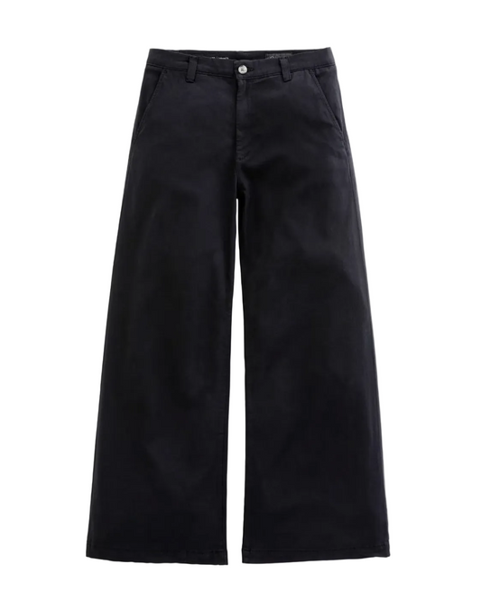 Caden Mid-Rise Relaxed Wide Leg - Black