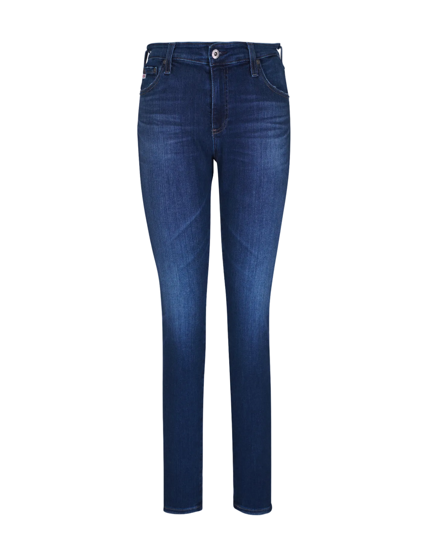 Prima Mid-Rise Ankle Cigarette Jeans - Concord