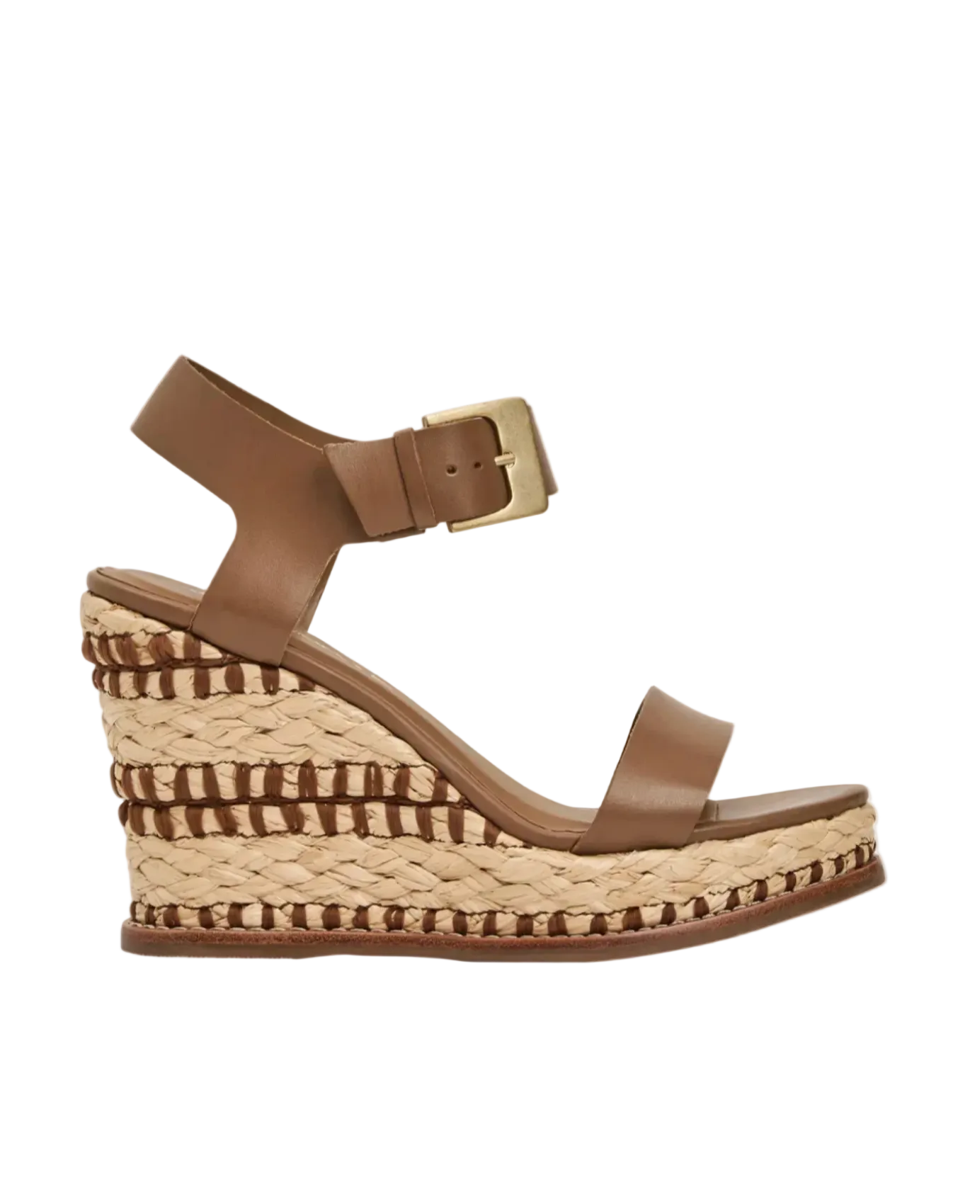 Taliah Espadrille Wedge - Camel