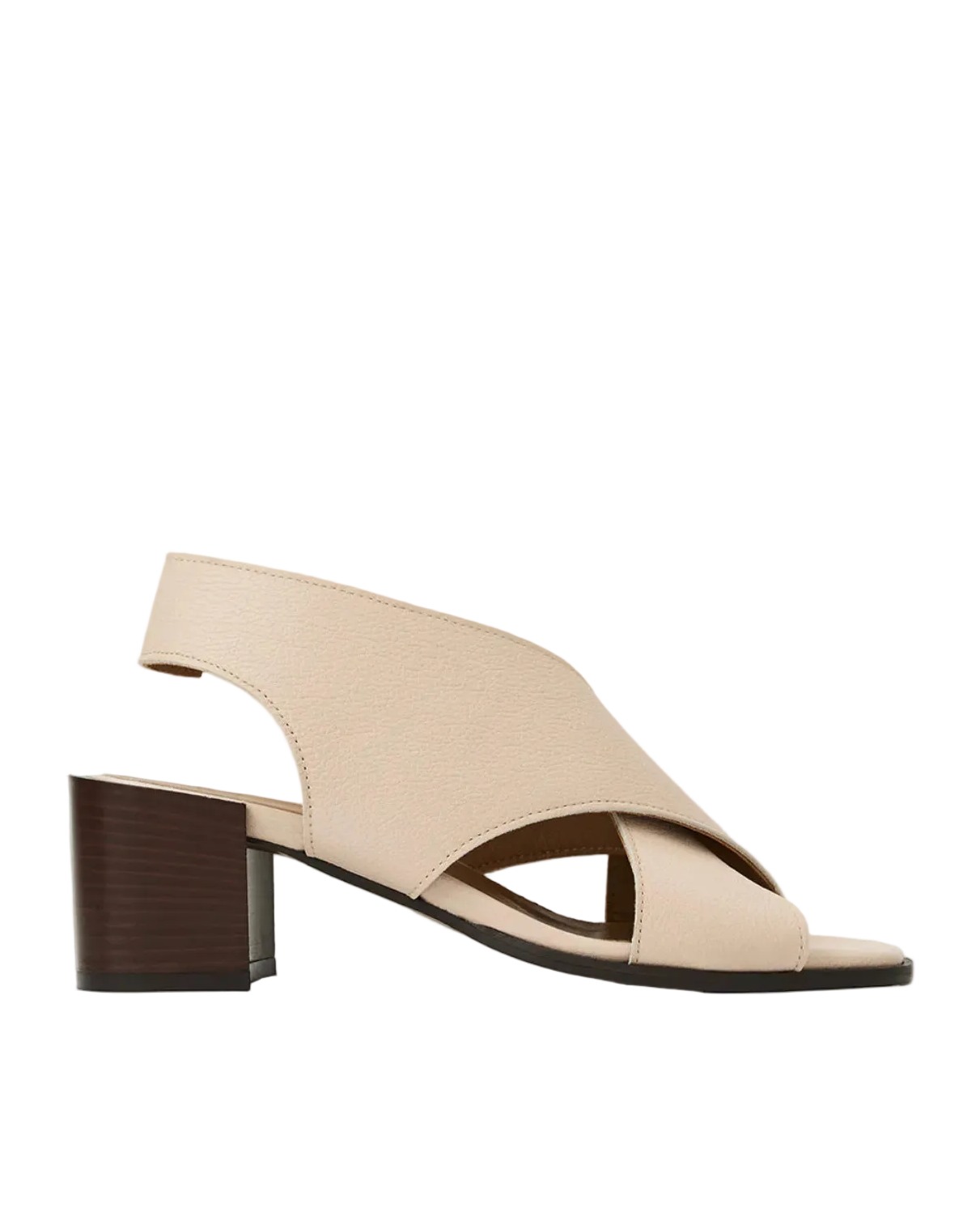 Dovera Sandal - Sand Pebble Leather