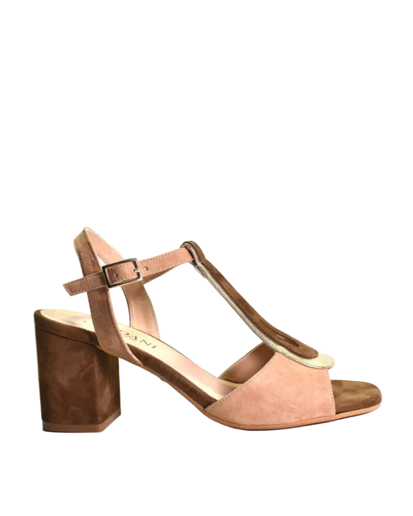 Indie Heel - Sand/Brown/Gold