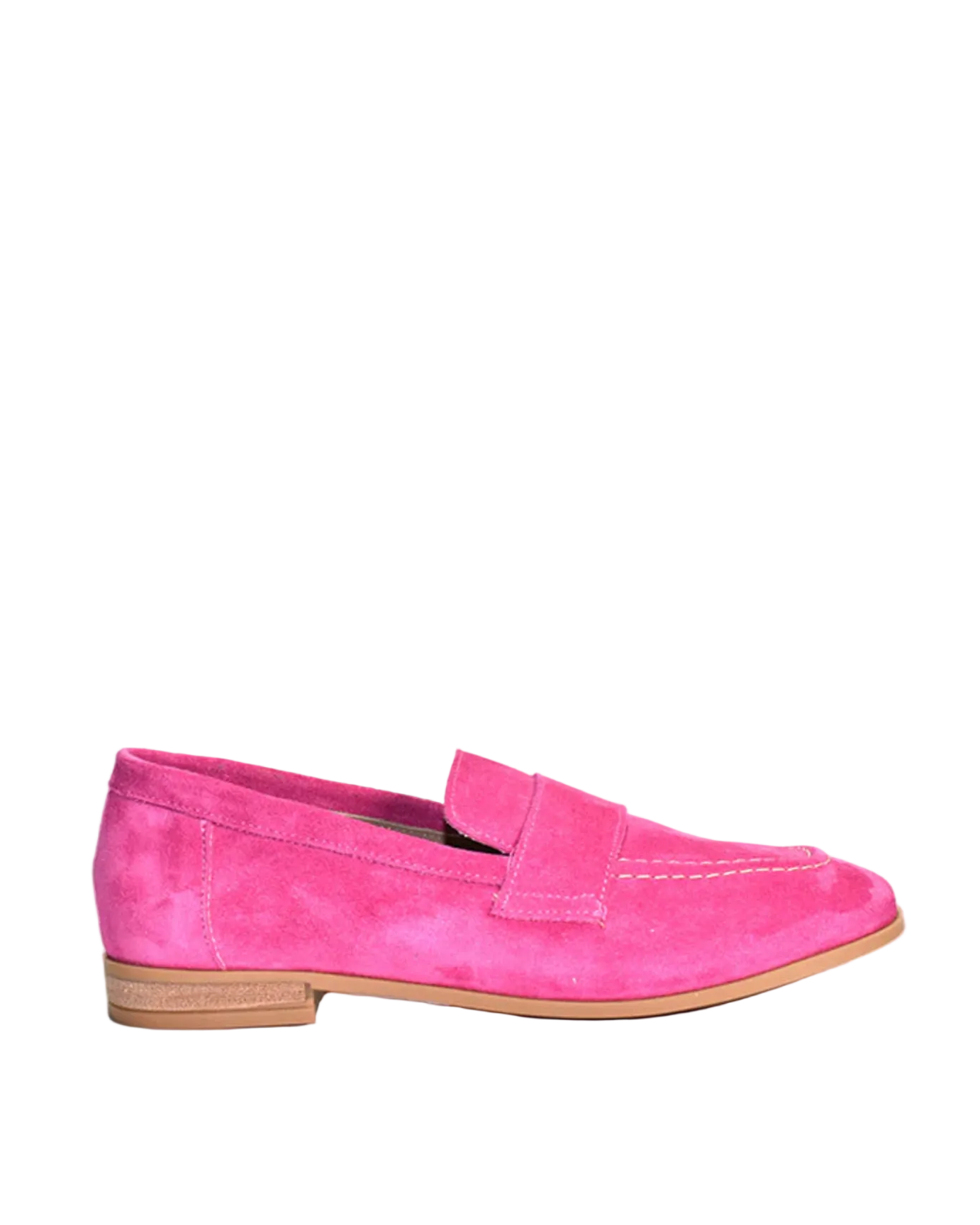 Ardelle Loafer - Fuschia Suede