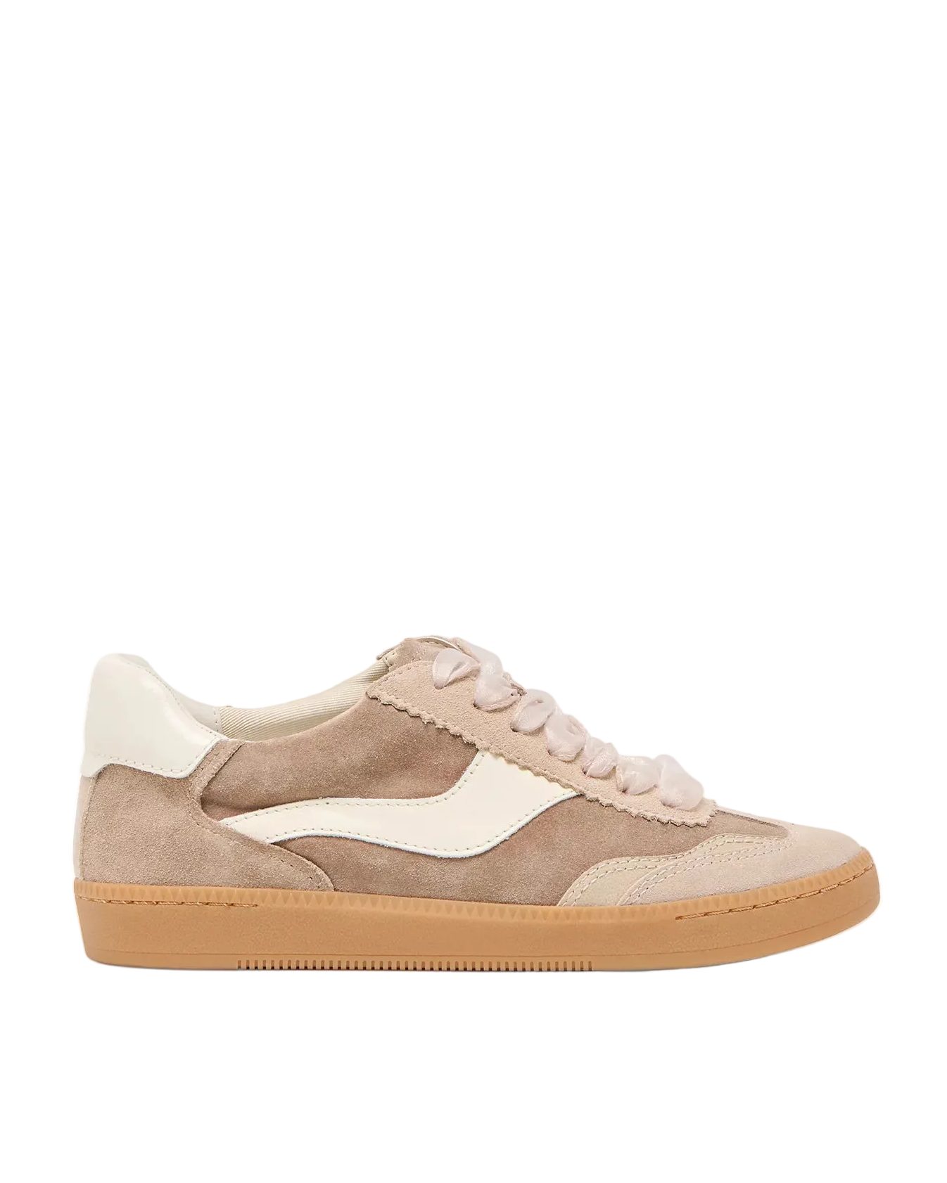 Notice Court Sneaker - Taupe Suede
