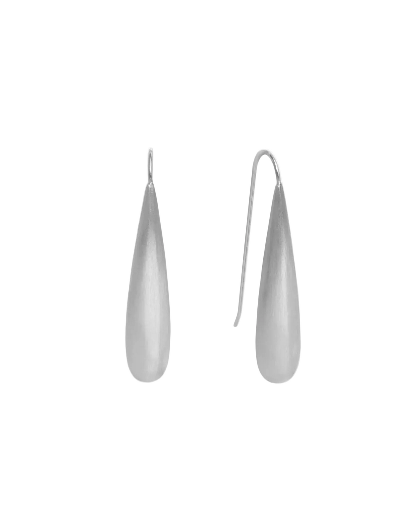 Monaco Drop Earrings - Silver