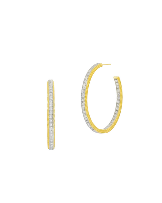 The Icon Hoops - Gold and Silver