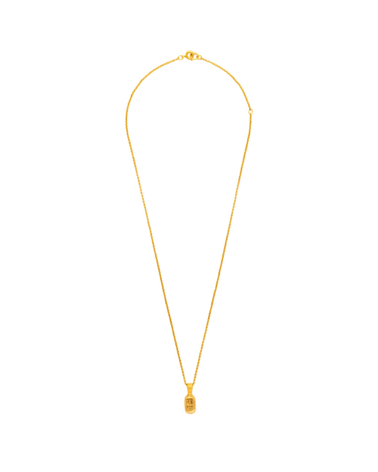 Petite 86400 Fortune Buoy Necklace - Gold