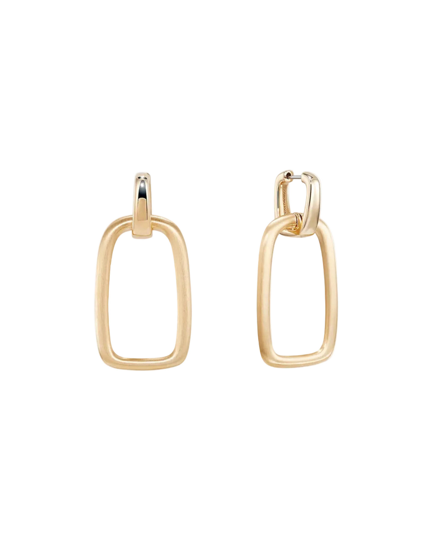 Montecito Drop Hoops - Gold