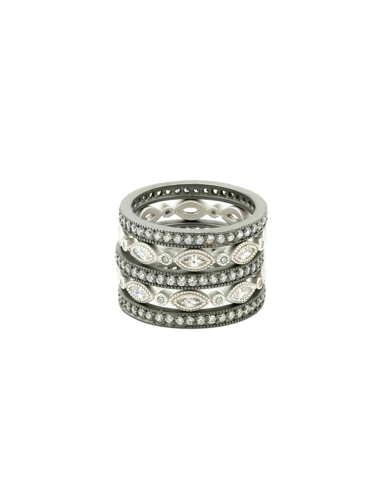 The Everyday 5-Stack Ring - Sterling Silver