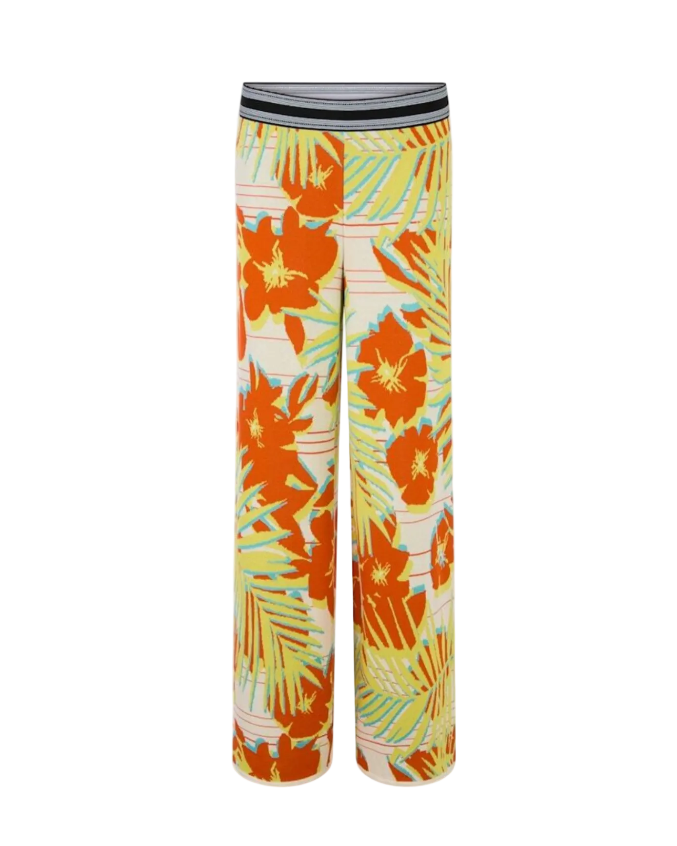 Welkom Knitted in Germany Trousers - Floral