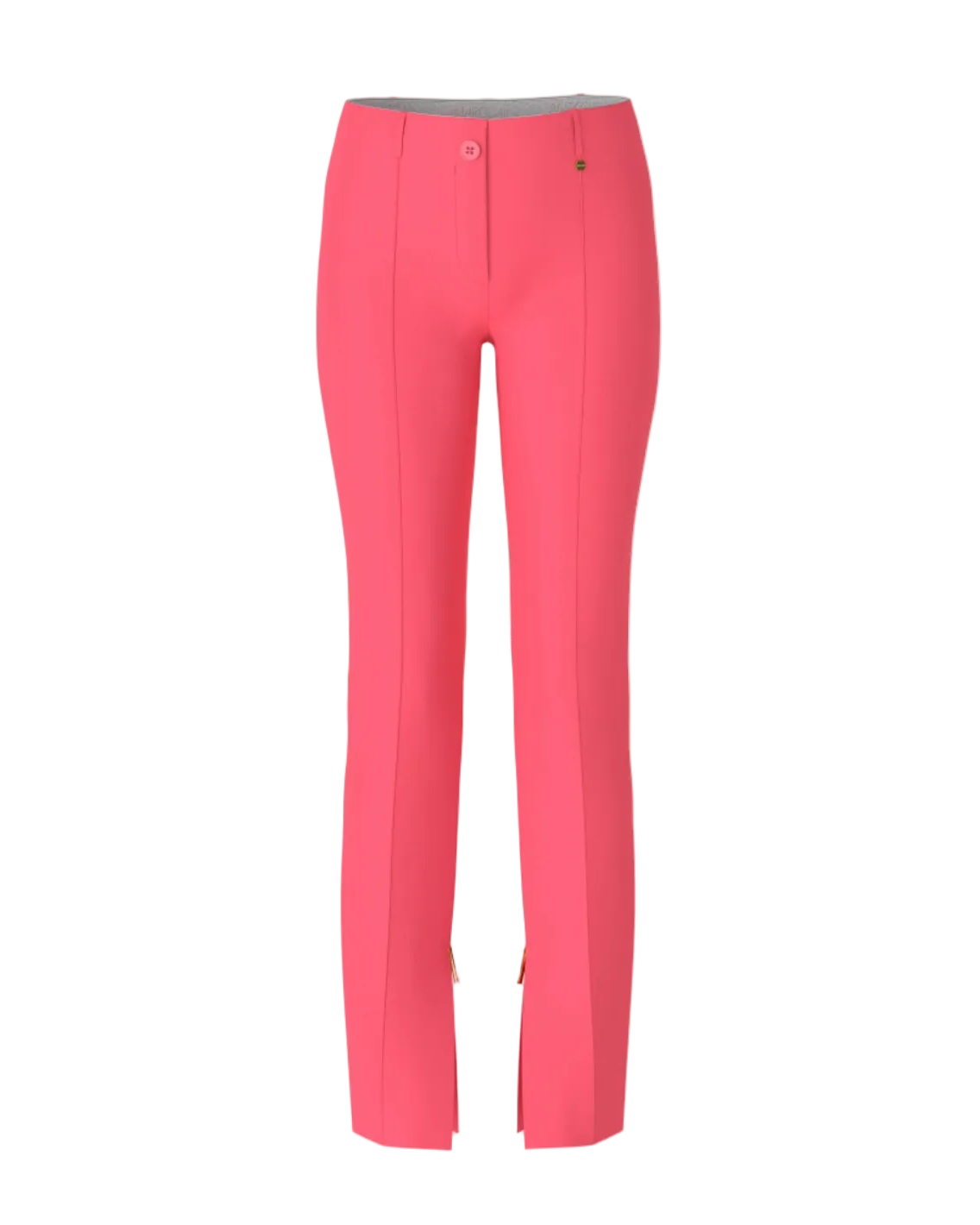 Sydney Slim-Fit Scuba Jersey Trousers - Neon Soft Coral
