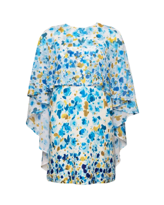 Mini Cape Dress - Pocket Full of Posies