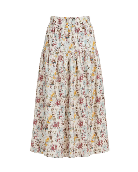 Quinn Skirt - Aqueous Petals