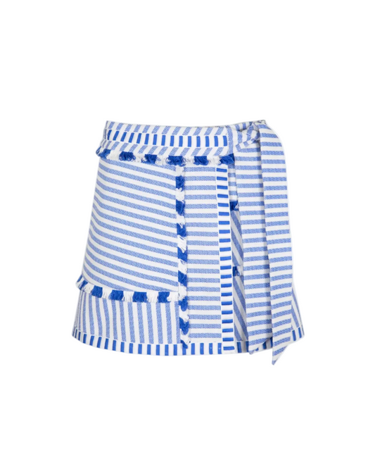 Bay Skirt - Coastal Stripe