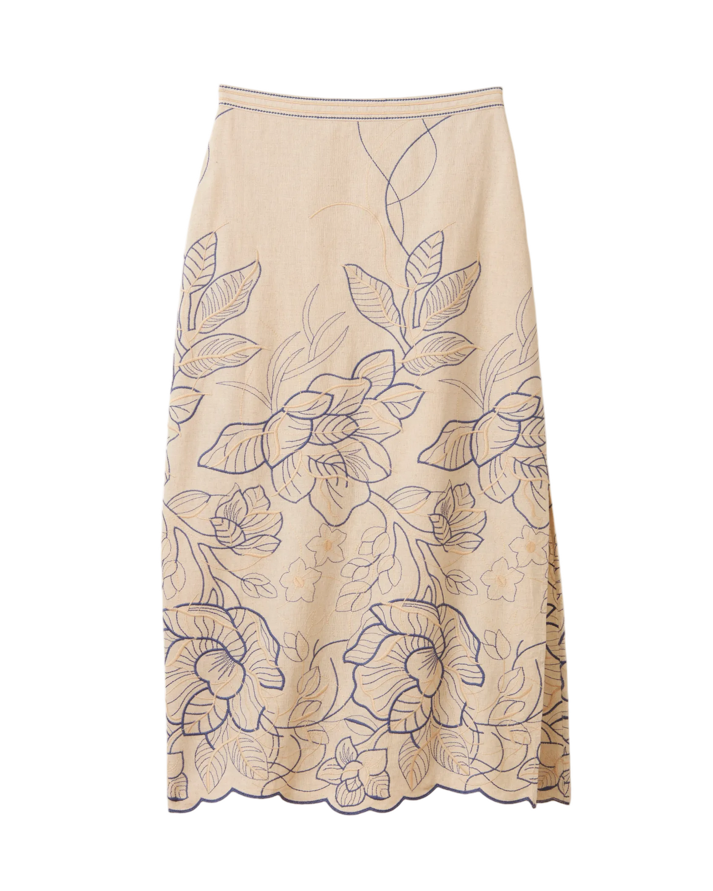 Cypress Skirt - Natural Linen