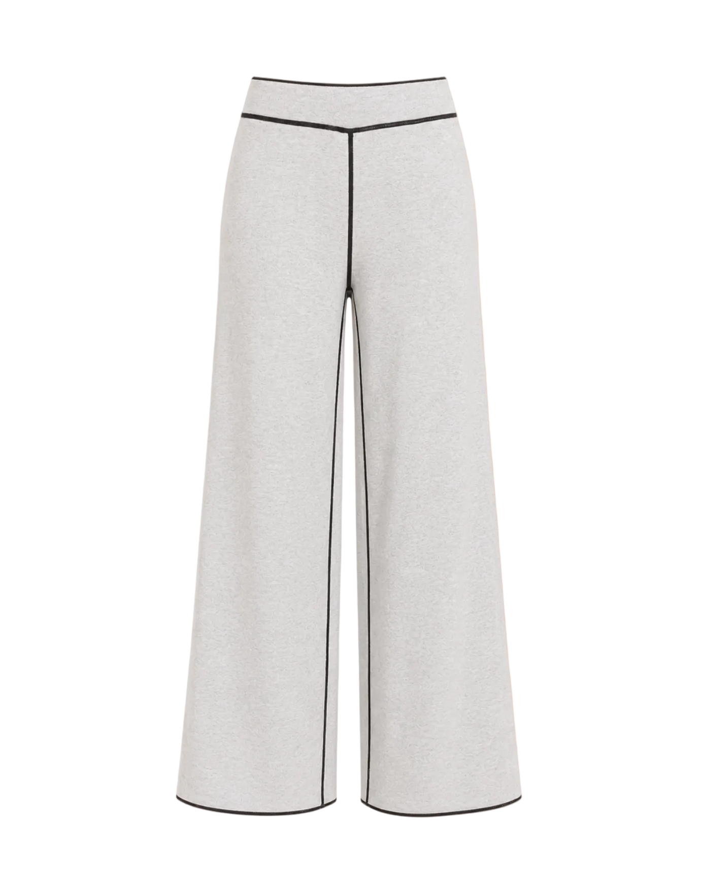 Odessa Reversible Knit Lounge Wide Leg - Black/Grey