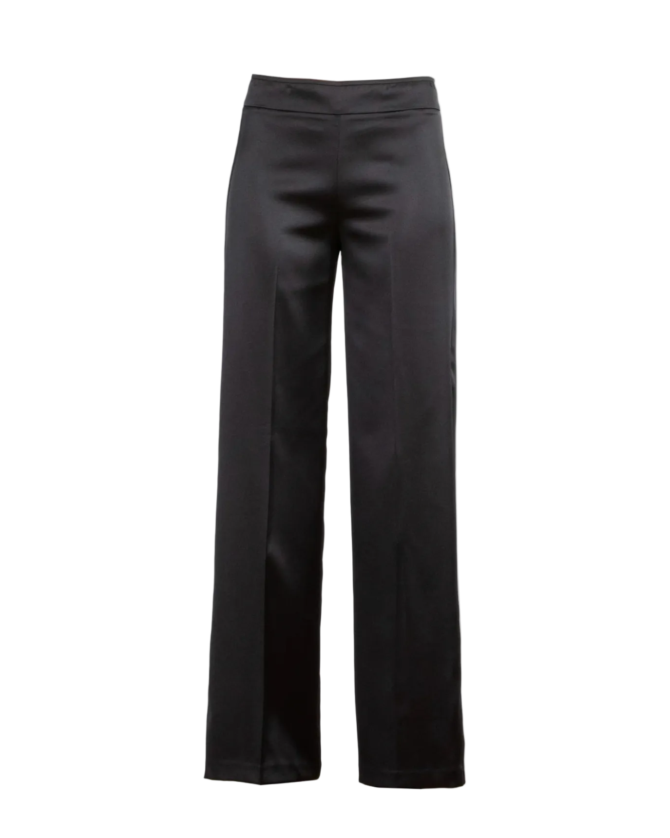 The Flavia Pant - Satin Black