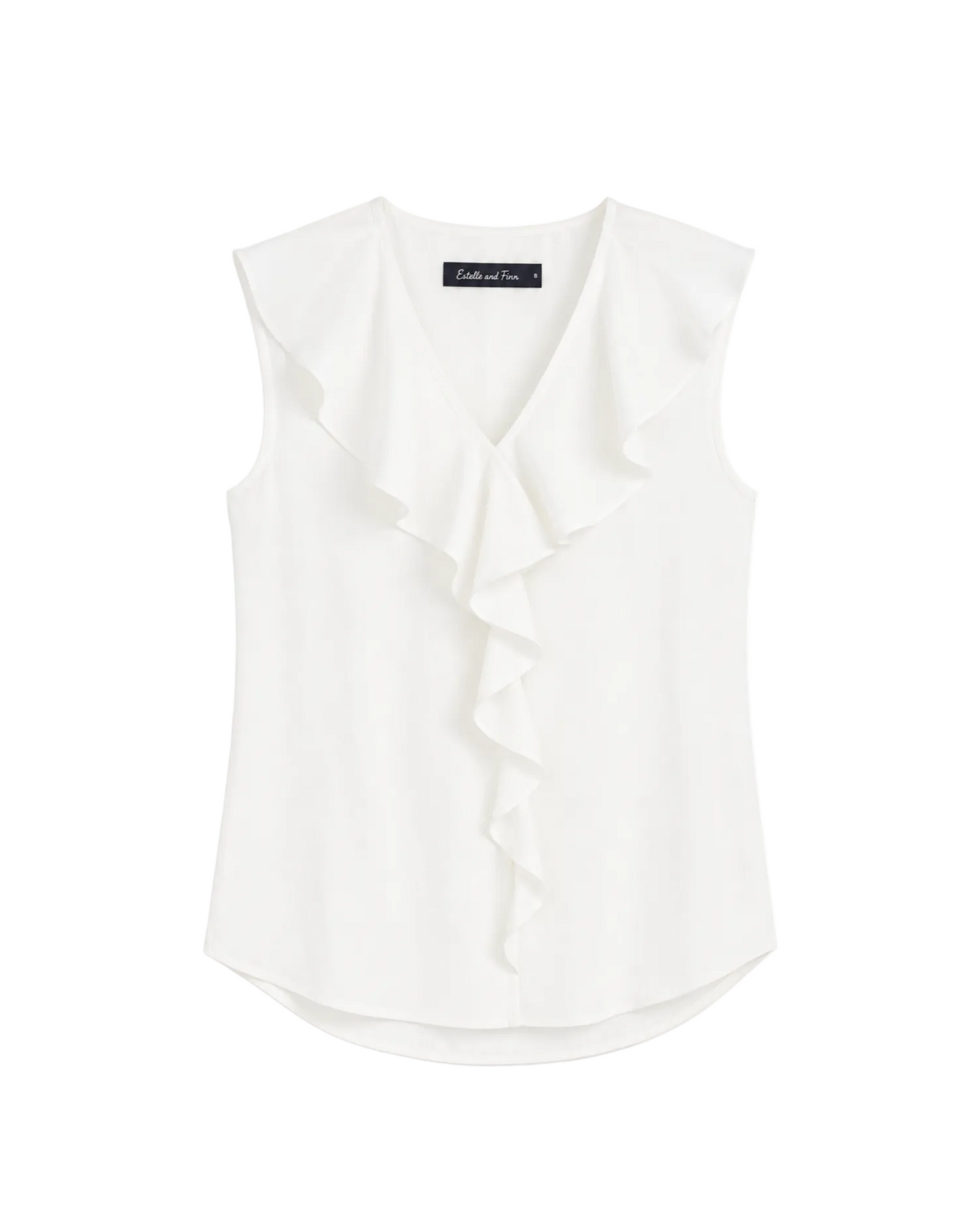 Ruffle Top - Ivory