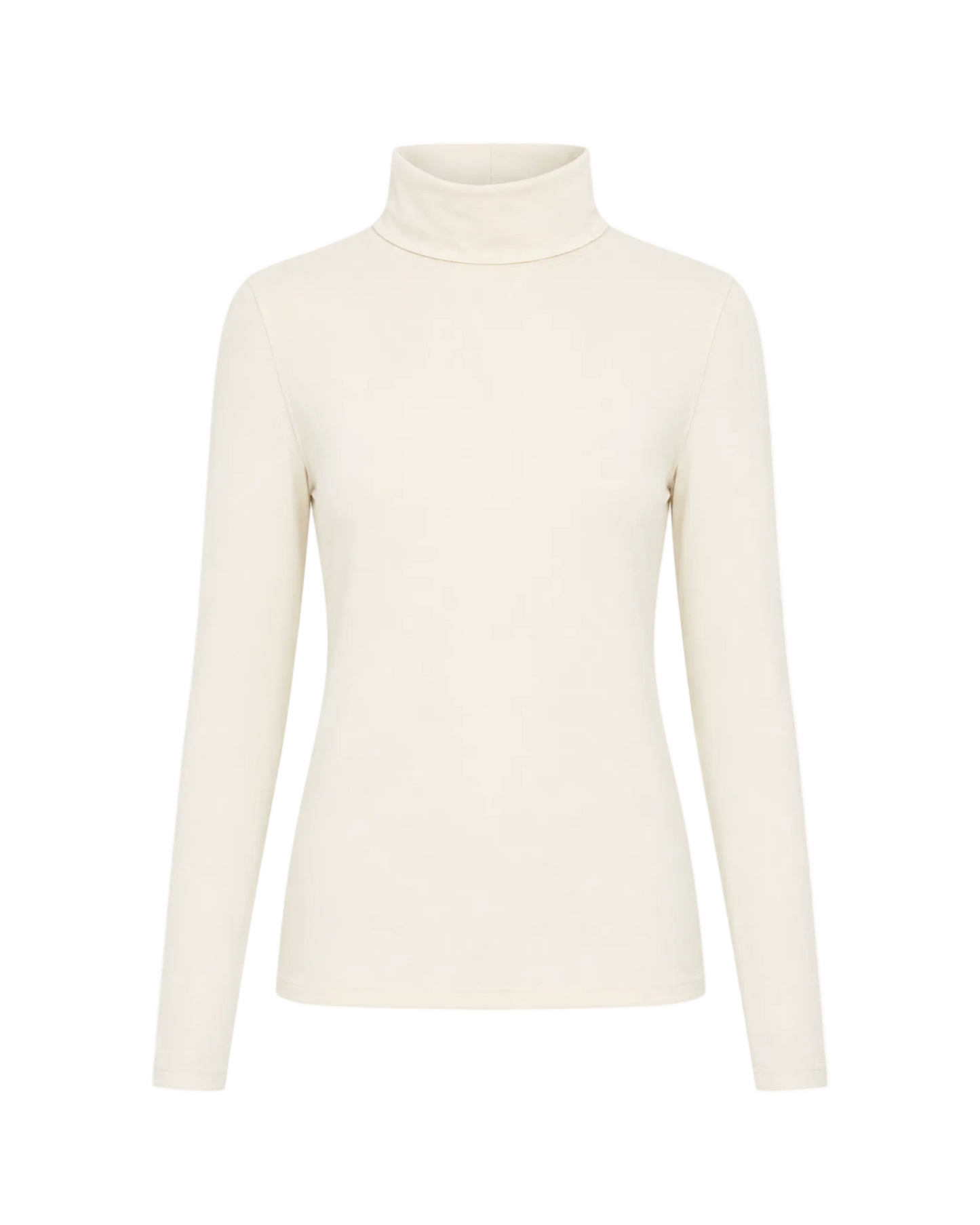 Essential Longsleeve Turtleneck - Latte