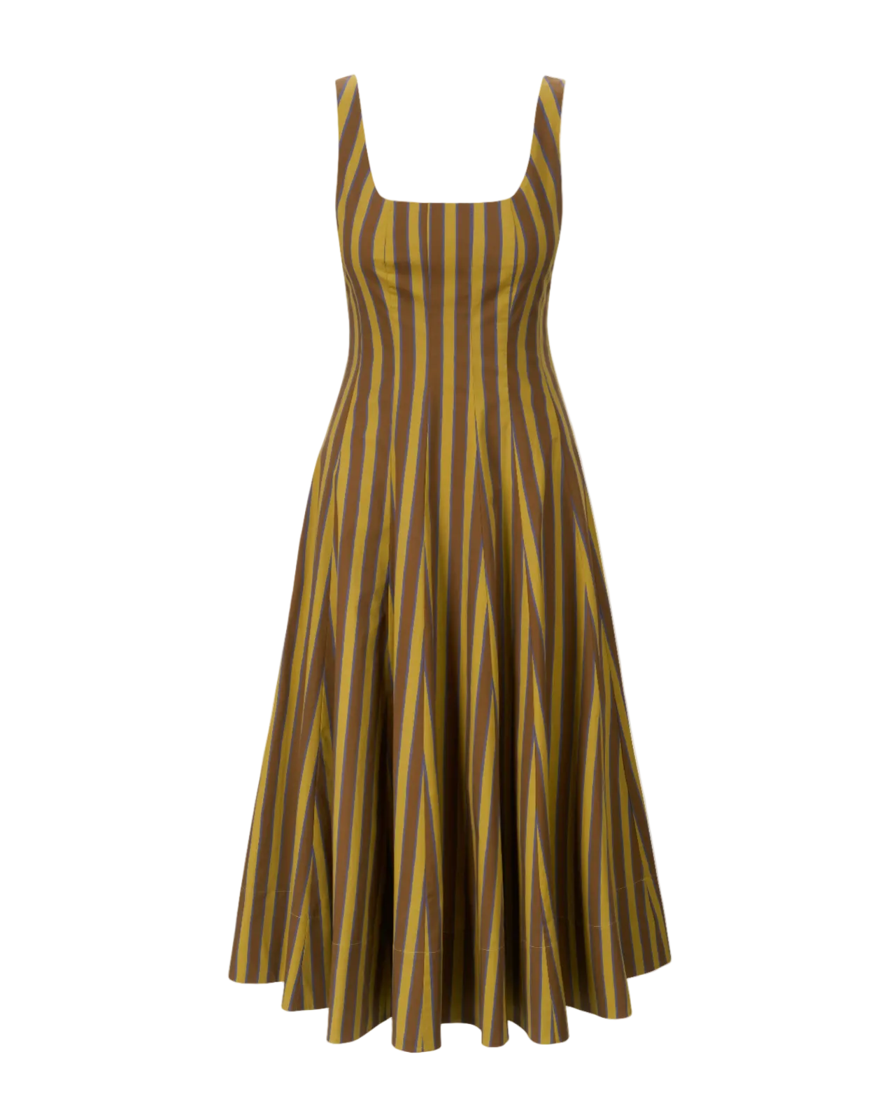 Wells Dress - Cigar Stripe