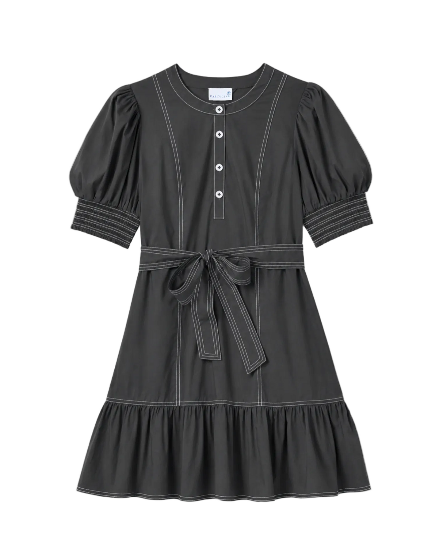 Bonnie Mini Dress - Black