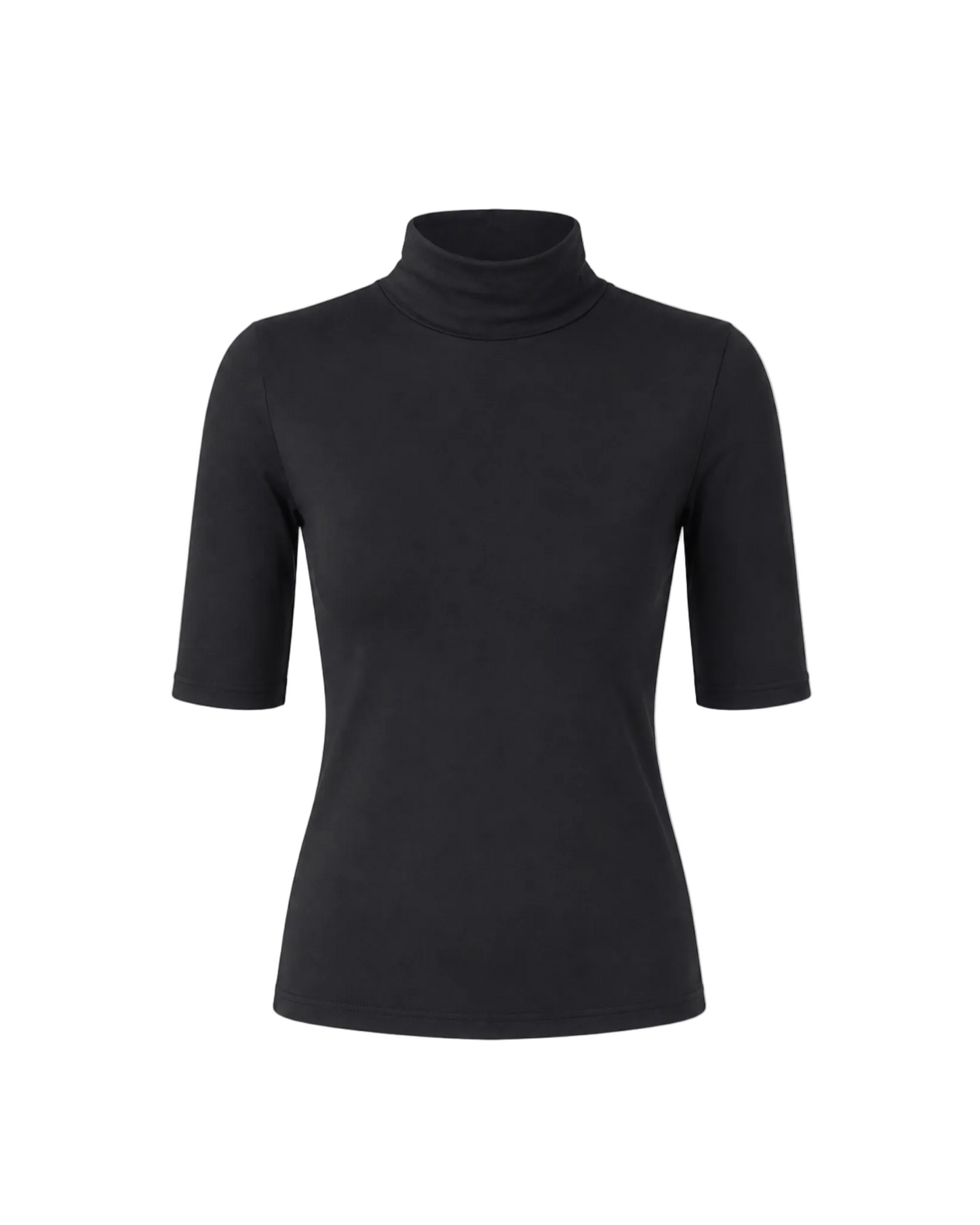 Clara Mockneck Elbow Sleeve Top