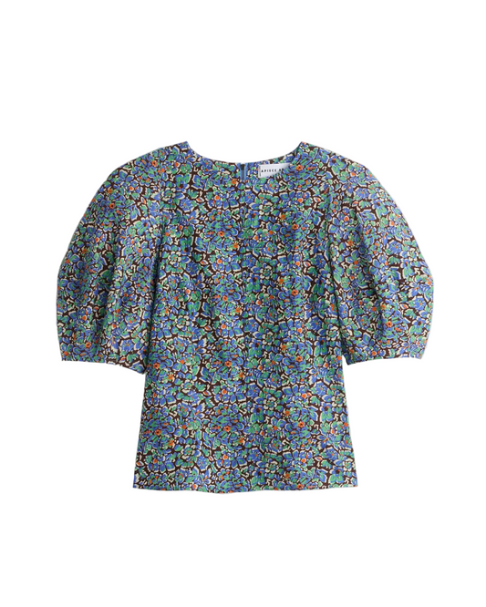 Lino Top - Cloud Cottage Floral