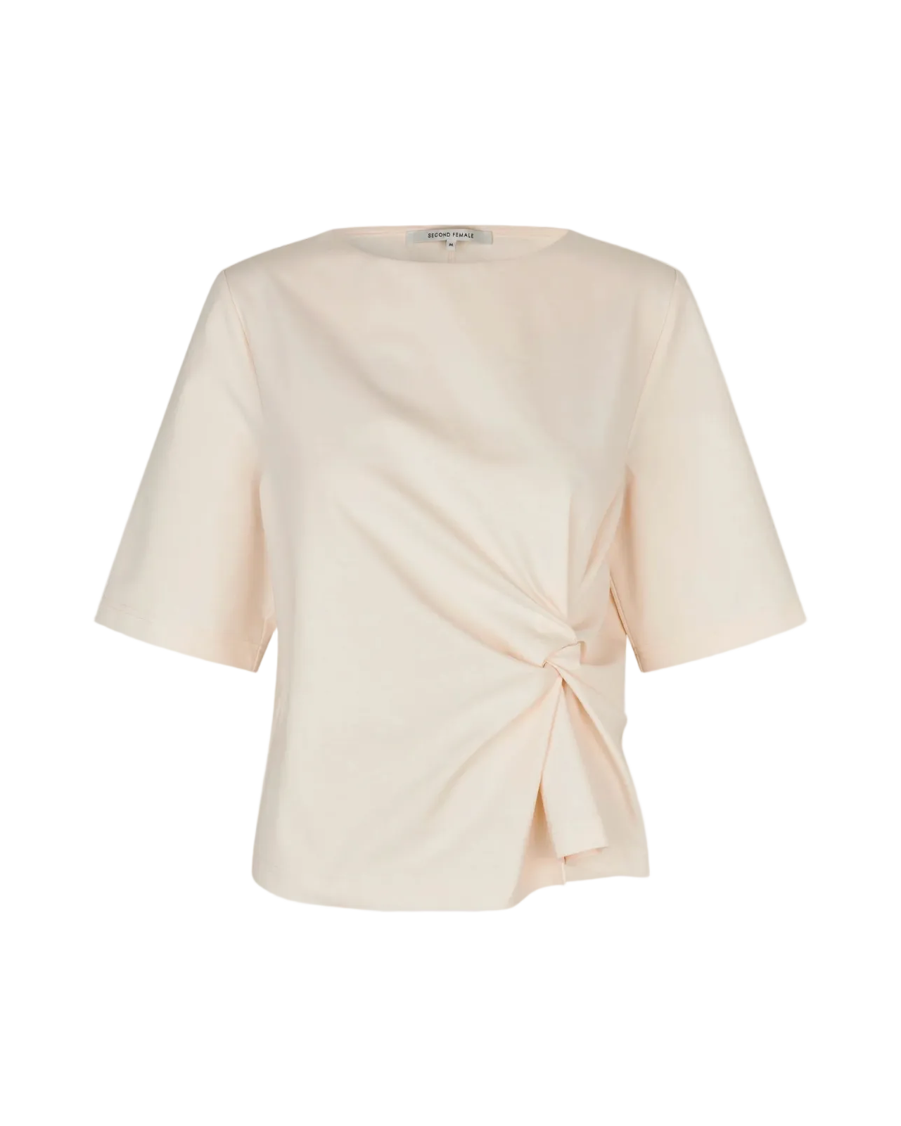 Arkai Drape Tee - Eggnog
