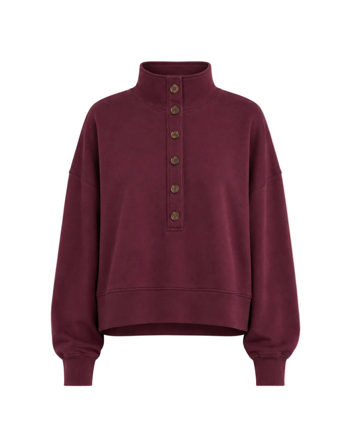 Fatima Pullover - Dark Plum