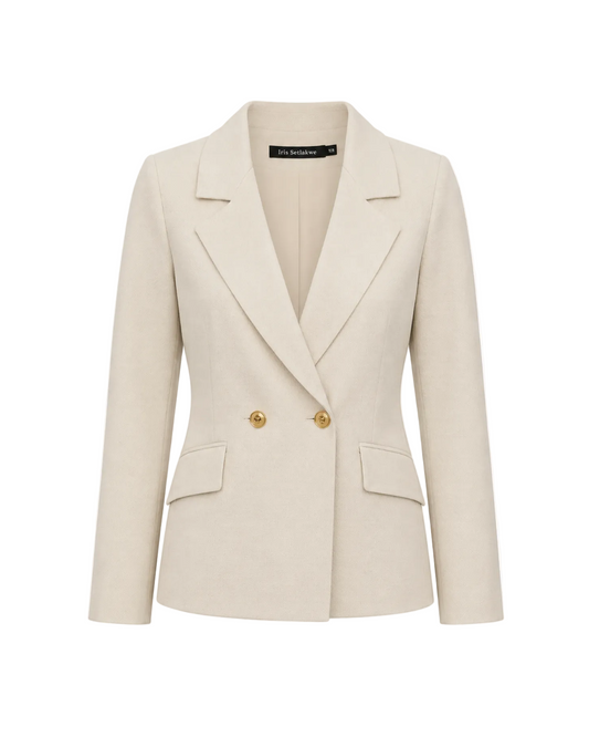 Milano Knit Double Breasted Jacket