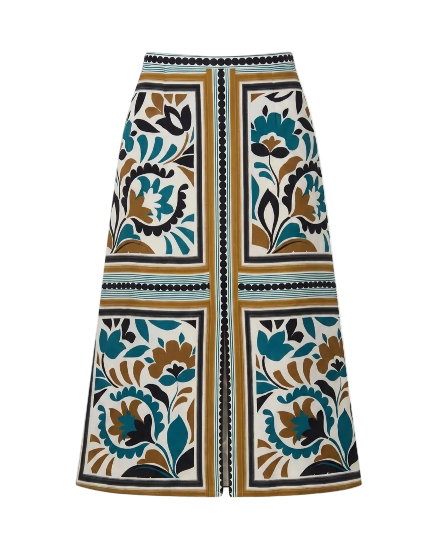 Clara Skirt - Stained Glass Floral