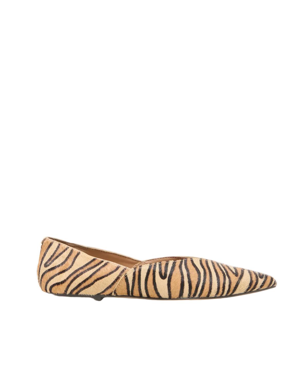 Gema Flat - Tiger Calf Hair