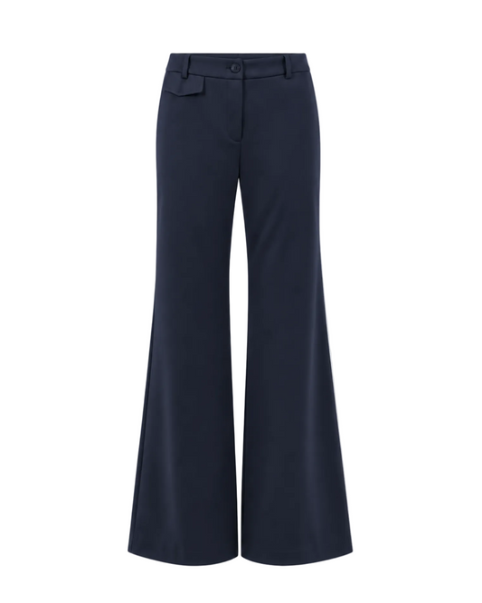 Flared Pant - Navy