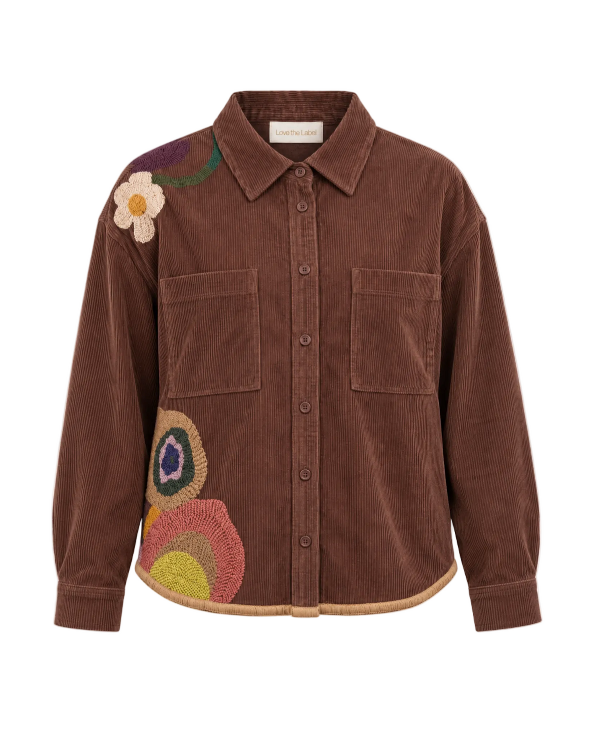 Miracle Garden Top - Brunette Multi
