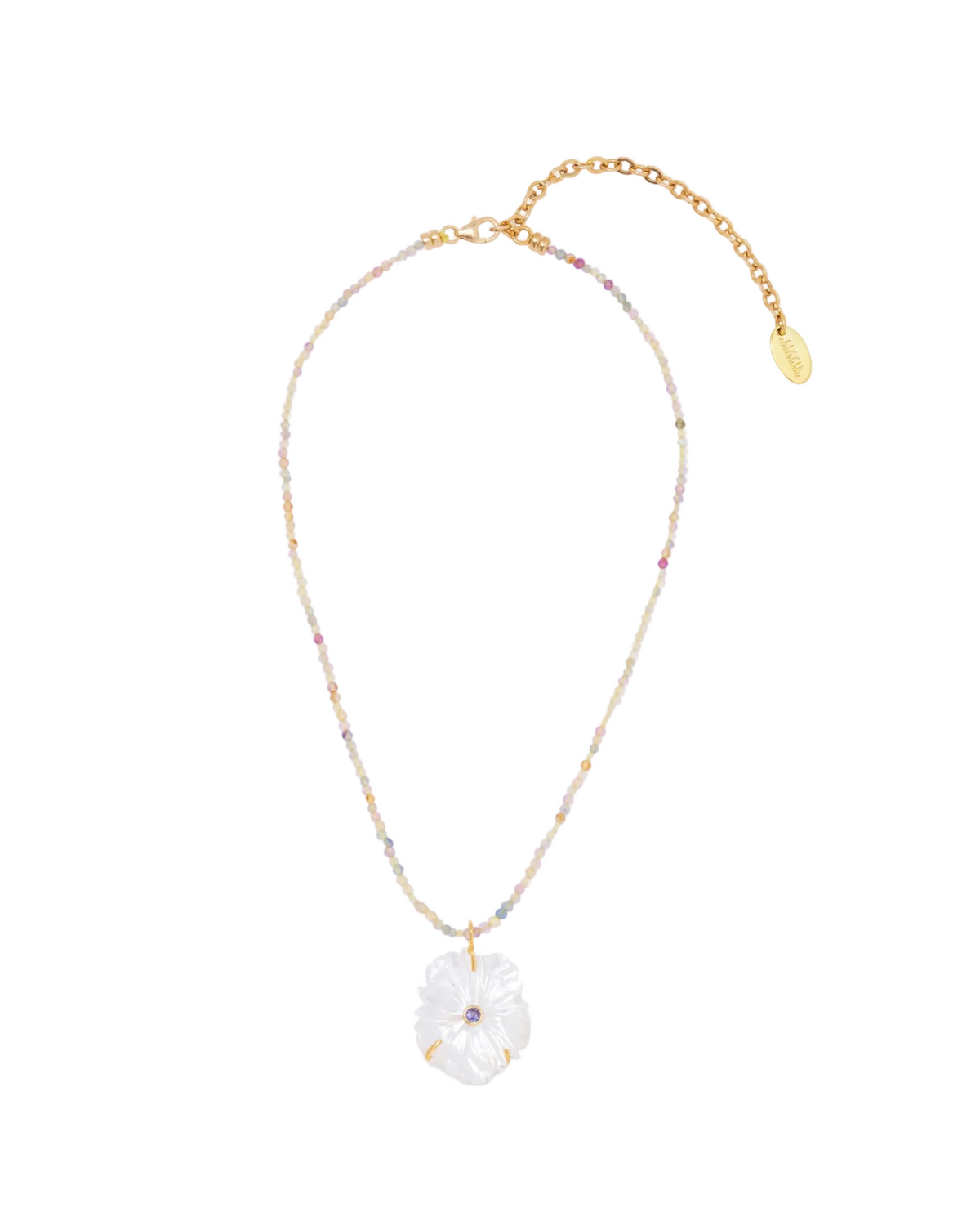 New Bloom Necklace - Mist