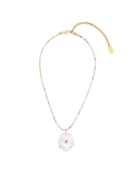 New Bloom Necklace - Mist