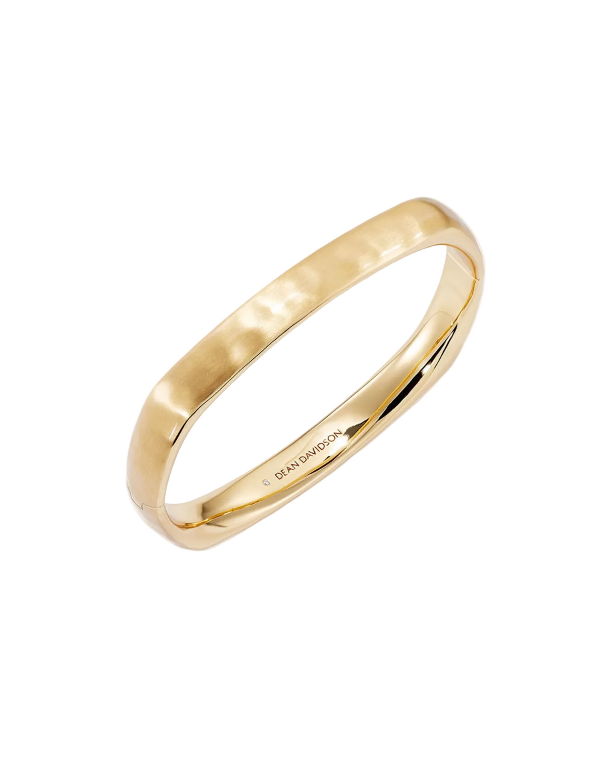 Mara Hinged Bangle - Gold