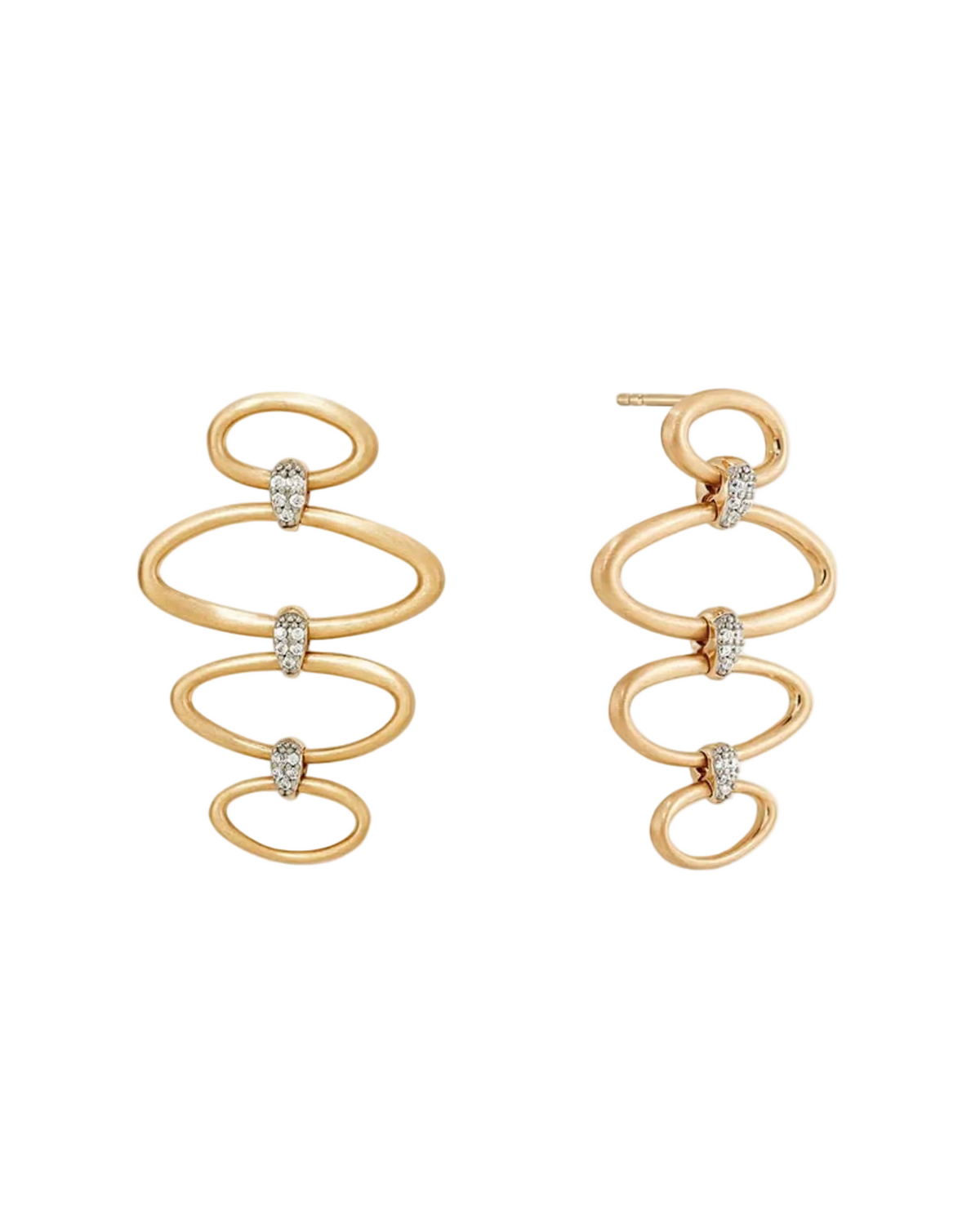 Celeste Statement Earrings - Gold