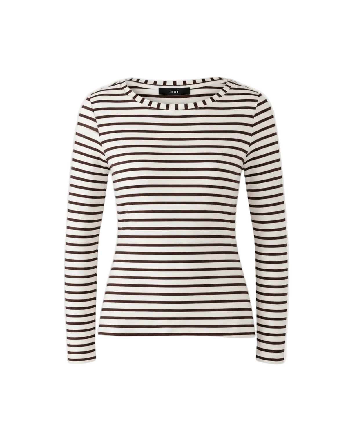 Sumiko Long-Sleeved Shirt - Offwhite Brown